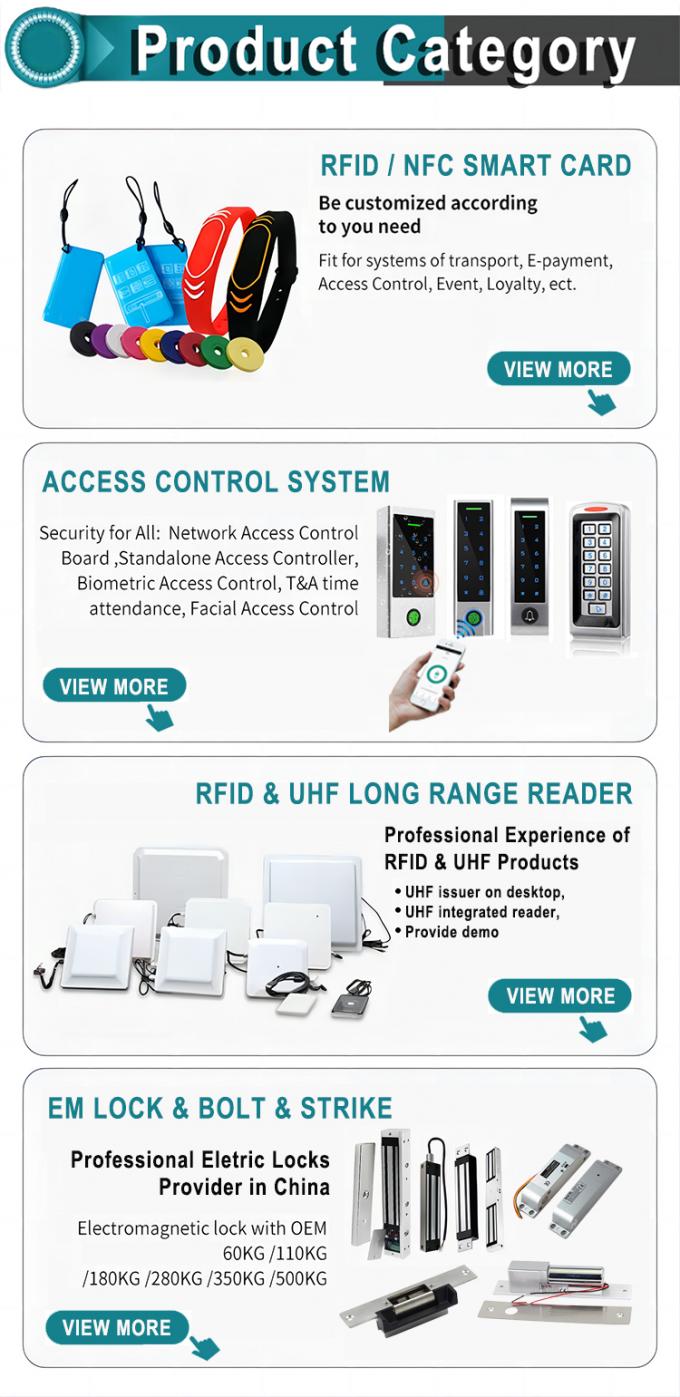 얼굴, 지문, RFID 카드 8